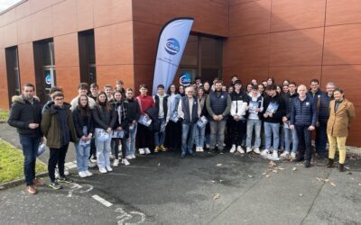 Les élèves de 1ère STMG visitent l’entreprise Ceva Desvac Campus